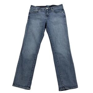 JAG Carter Girlfriend Jeans Womens 10 Mid Rise Straight Stretch Denim 32x29